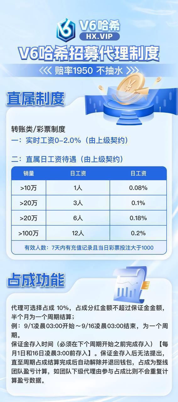 V6 哈希招募代理制度